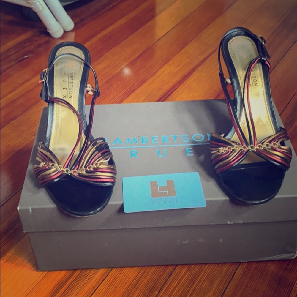 Lambertson Truex evening heeled sandals